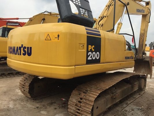PC200-7 usou a máquina escavadora de KOMATSU fornecedor