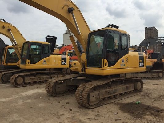PC200-7 usou a máquina escavadora de KOMATSU fornecedor