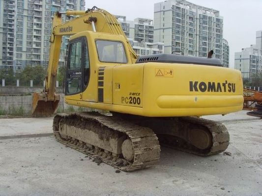 0.8cbm o alcance longo de 20 toneladas da cubeta PC200-6 usou a máquina escavadora de KOMATSU fornecedor