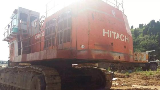 O tamanho 800mm EX1800 de 180 toneladas da sapata de 2011 anos usou a máquina escavadora de Hitachi fornecedor