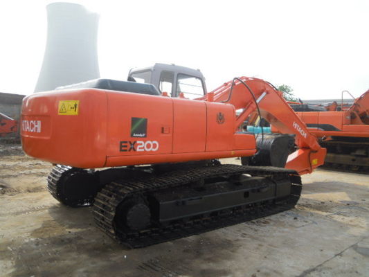 deslocamento 6.5L 2000 máquinas escavadoras da mão de HITACHI EX200-5 segundo do ano fornecedor