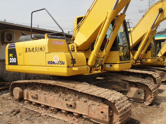 máquina escavadora usada 0.8m3 da esteira rolante da cubeta de 19.9T KOMATSU Pc200-8 fornecedor