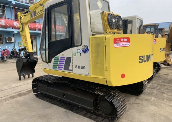 4 cilindros 2003 o peso 6t do ano 4200h SH60 usaram a máquina escavadora de Sumitomo fornecedor