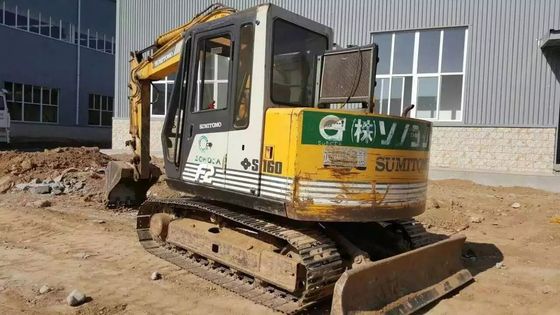 máquina escavadora Second Hand do tamanho 400mm Sumitomo S160 da sapata 7285h fornecedor