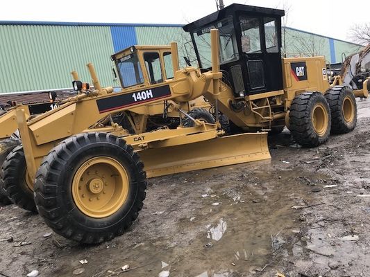 Graduador velho do motor de Caterpillar 140H dos cilindros de Max Power 185HP 6 fornecedor