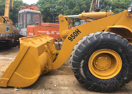 162kw carregador da roda de mão do CAT 950H segundo da carga avaliado 5000kg fornecedor