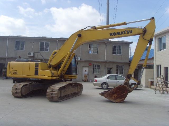 0.8cbm o alcance longo de 20 toneladas da cubeta PC200-6 usou a máquina escavadora de KOMATSU 1