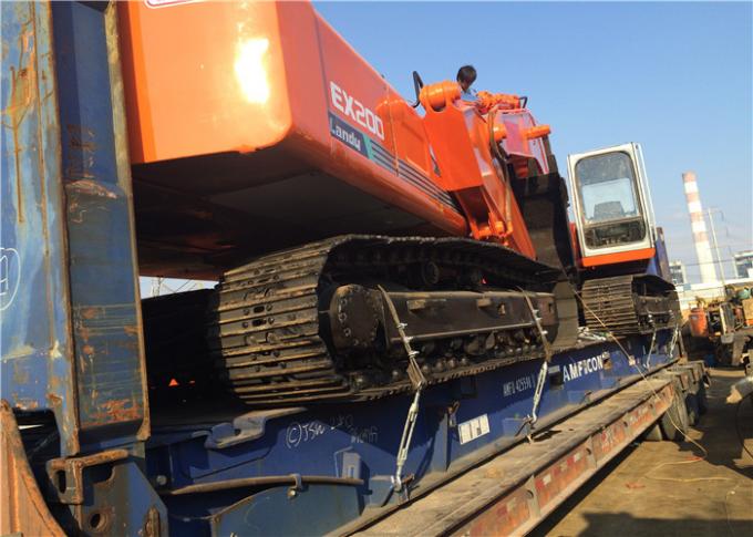 Os cilindros JAPÃO EX200-1 Hitachi de 92% Uc 6 usaram máquinas escavadoras 1