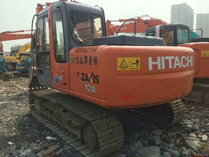 O tamanho 600mm da sapata 2013 anos ZX120 de 12 toneladas usou a máquina escavadora de Hitachi 2