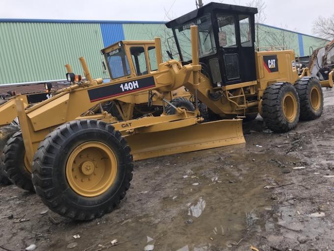 Graduador velho do motor de Caterpillar 140H dos cilindros de Max Power 185HP 6 0
