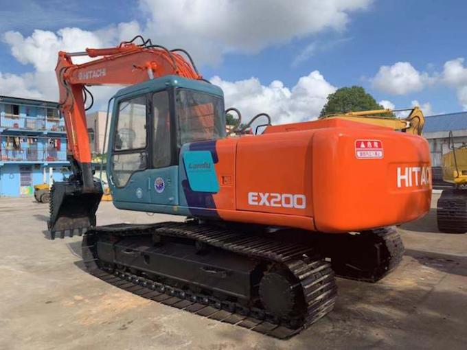Os horários laborais de 4074h 0.8cbm EX200-3 usaram a máquina escavadora de Hitachi 0