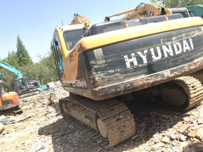 O motor 21T Hyundai R215LC-9 de Hyundai D6BV-C usou a máquina escavadora Machine 0