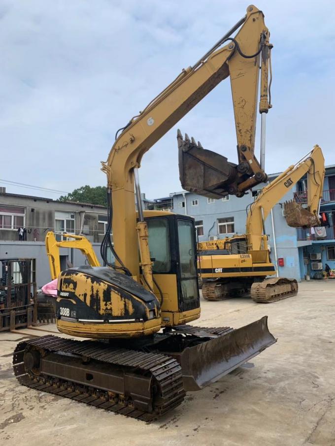 11.3rpm o Gradeability Japão 308B resistente usou CAT Excavator 0